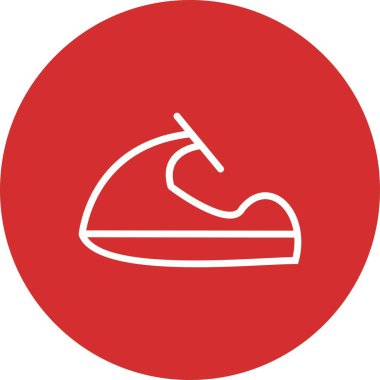 İllüstrasyon Jet Ski Simgesi