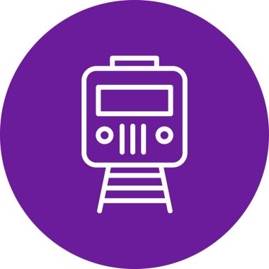 İllüstrasyon Tren Simgesi