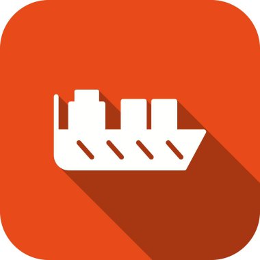 İllüstrasyon Gemi Simgesi