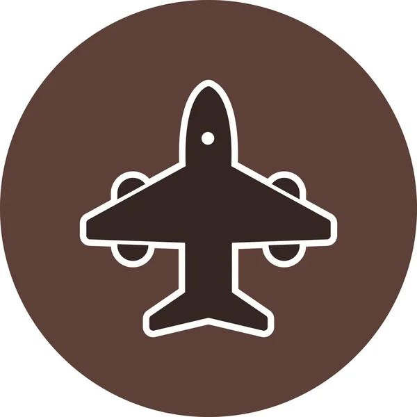 Ilustración Icono de avión — Foto de Stock