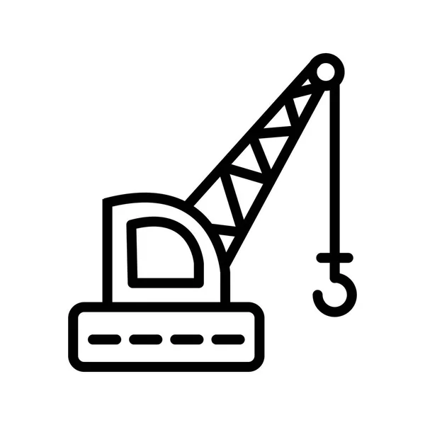 Illustration Crane Icon — Stock Photo, Image