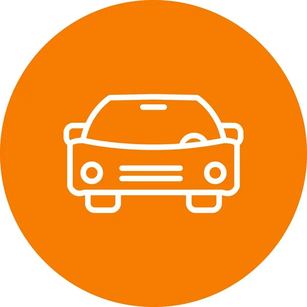 Illustration Car Icon — Stock Photo, Image