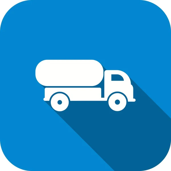 Illustration Tank Truck Icon