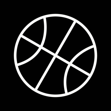İllüstrasyon Basketbol Simgesi