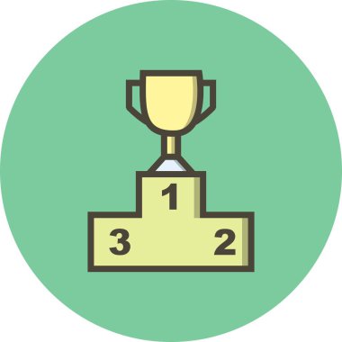 İllüstrasyon Podyum Simgesi