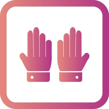 İllüstrasyon Eldiven Simgesi