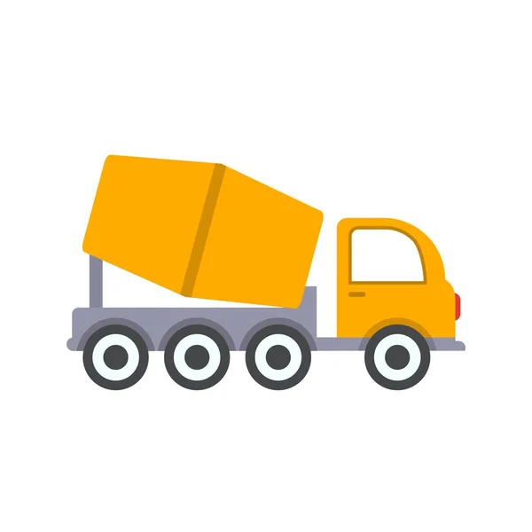 Illustratie beton mixer pictogram — Stockfoto