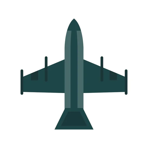 Illusztráció Fighter Jet Icon — Stock Fotó