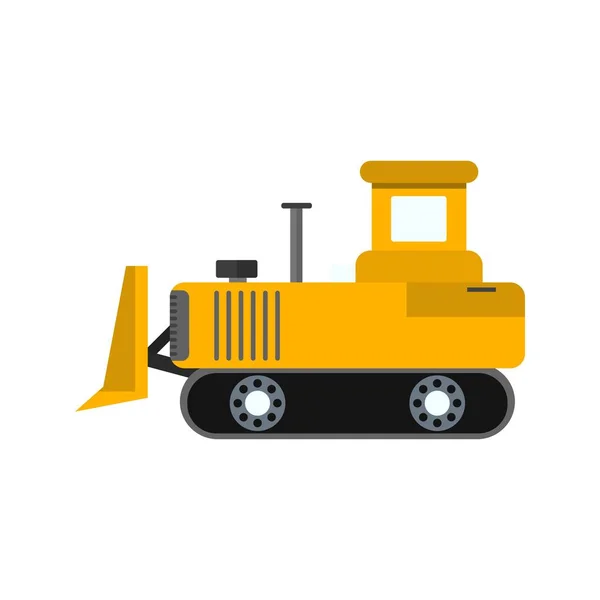 Illustration Bulldozer Icon — Stock Photo, Image