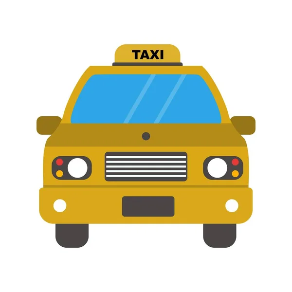 Піктограма таксі на ілюстрації — стокове фото
