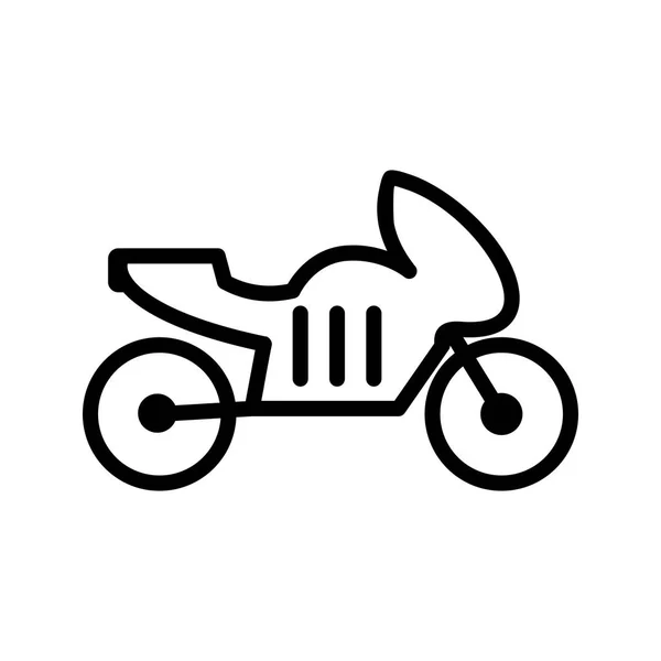 Obrázek cyklistické ikony — Stock fotografie