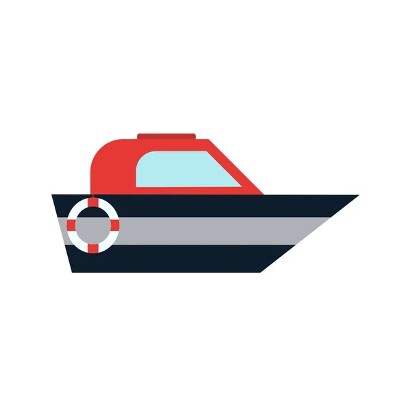 Ilustracja ikona łodzi — Zdjęcie stockowe