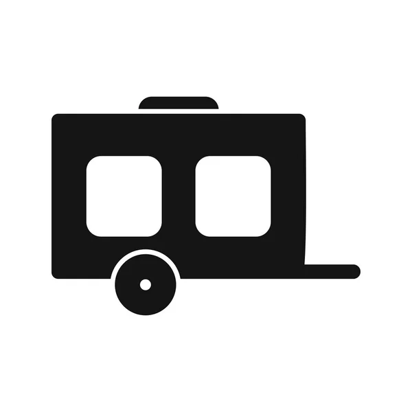 Illustratie wagon pictogram — Stockfoto