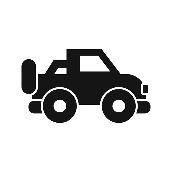 İllüstrasyon Jeep Simgesi — Stok fotoğraf
