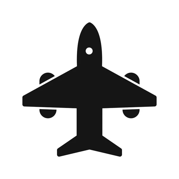Ilustracja ikona samolotu — Zdjęcie stockowe
