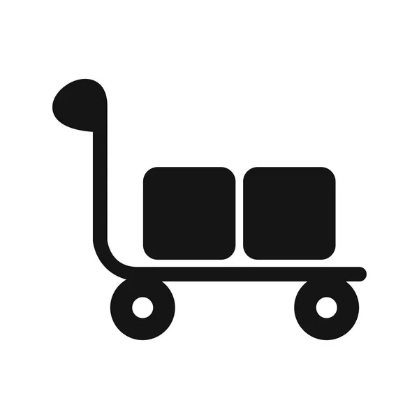 Illustration Trolley Icon — Stock Photo, Image