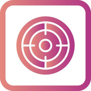 İllüstrasyon Hedef Simgesi