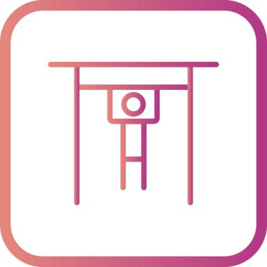 İllüstrasyon El çubuğu Simgesi