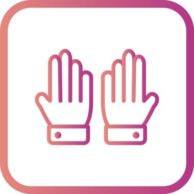 İllüstrasyon Eldiven Simgesi