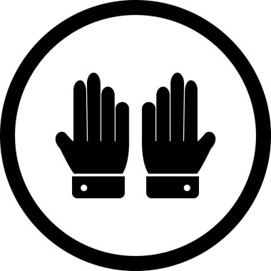 İllüstrasyon Eldiven Simgesi