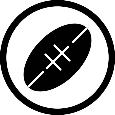 İllüstrasyon Rugby Simgesi