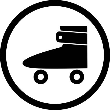 İllüstrasyon Paten Simgesi