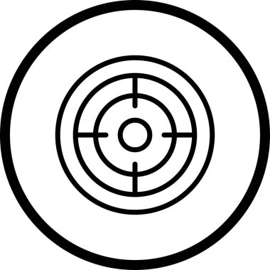İllüstrasyon Hedef Simgesi