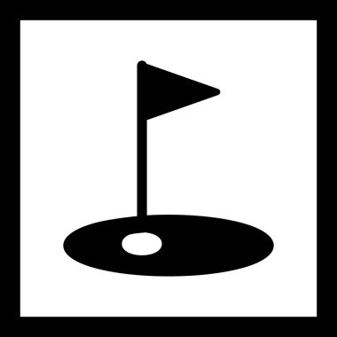 İllüstrasyon Golf Simgesi