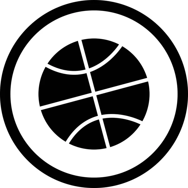 Icono de Ilustración Baloncesto —  Fotos de Stock