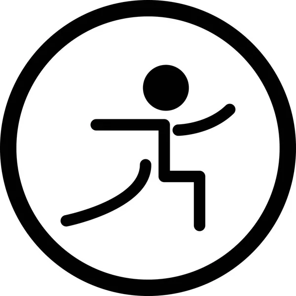 Иллюстрационная икона йоги — стоковое фото