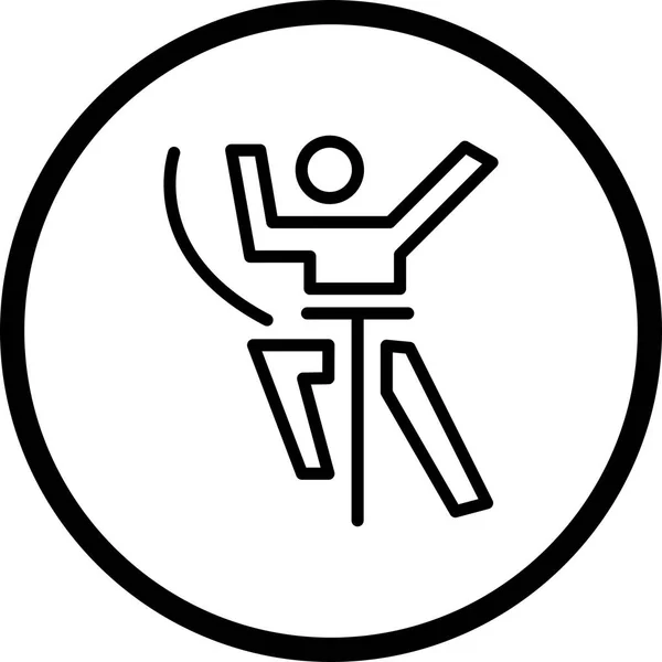 Illustratie avontuur pictogram — Stockfoto