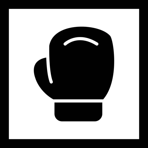 Ícone de boxe ilustração — Fotografia de Stock