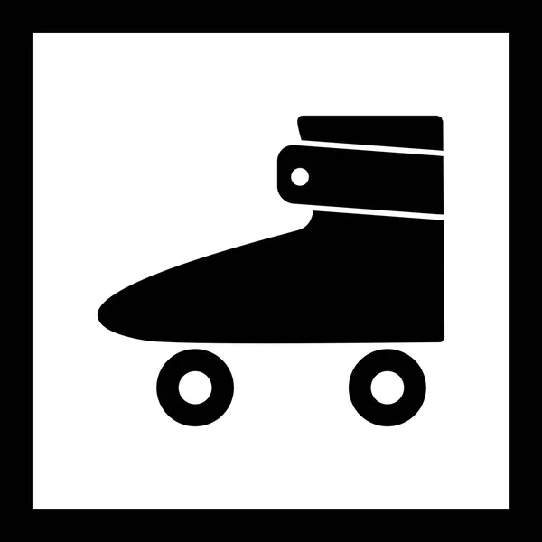 Illustratie roller skate icon — Stockfoto