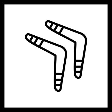 İllüstrasyon Bumerang Simgesi