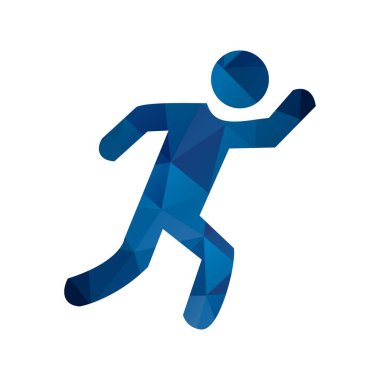 İllüstrasyon Runner Simgesi