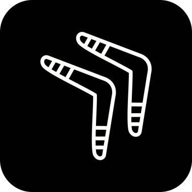 İllüstrasyon Bumerang Simgesi