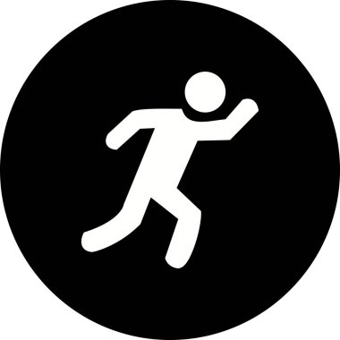 İllüstrasyon Runner Simgesi