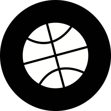 İllüstrasyon Basketbol Simgesi