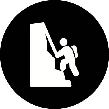 İllüstrasyon Tırmanma Simgesi