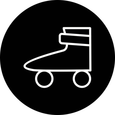 İllüstrasyon Paten Simgesi