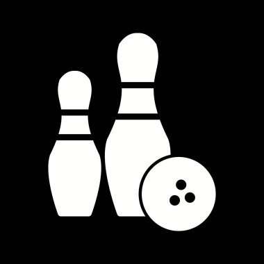 İllüstrasyon Bowling Simgesi