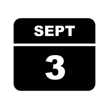 Tek Gün Takviminde 3 Eylül Tarihi