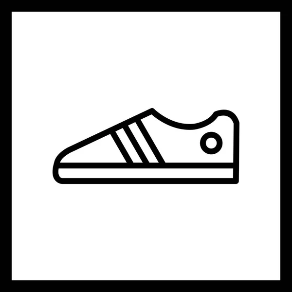 Illustration Schuhe Symbol — Stockfoto