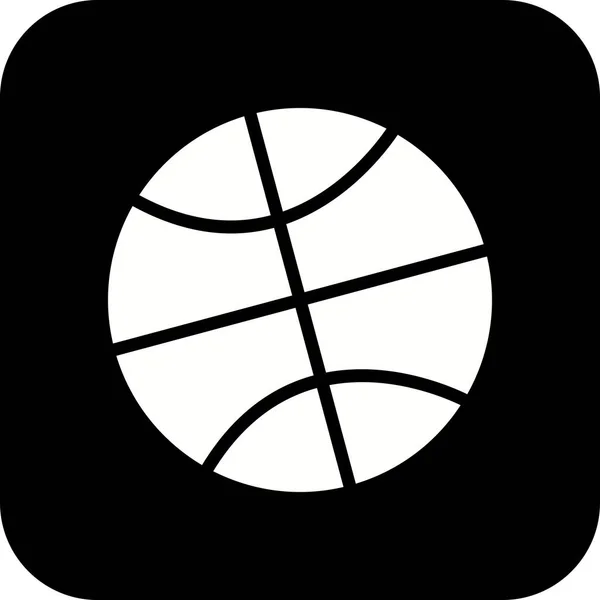 Basketball-Ikone — Stockfoto