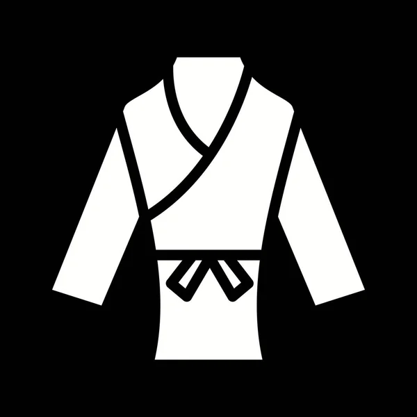 Illustration Karate kostym ikon — Stockfoto