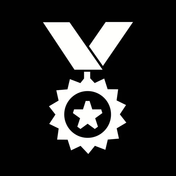 Ícone da Medalha de Ilustração — Fotografia de Stock