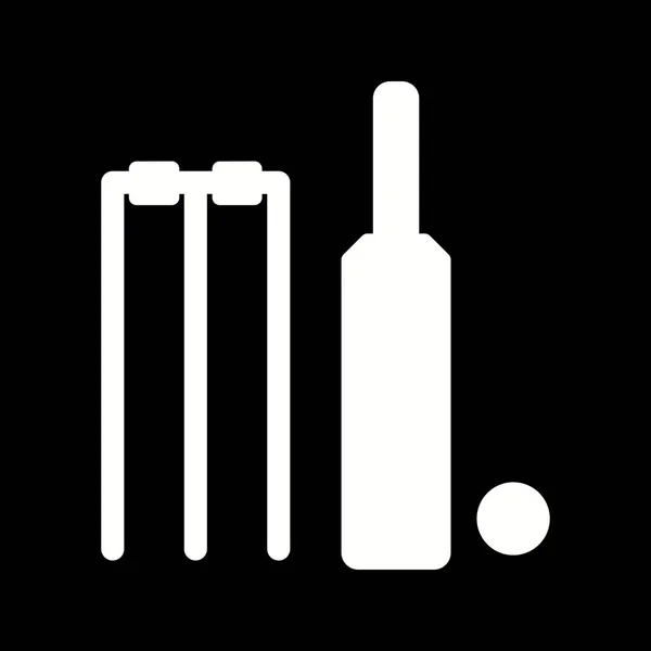 Illustrazione Cricket Icona — Foto Stock