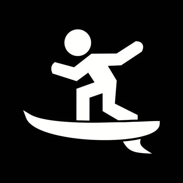 Icono de Ilustración Surf —  Fotos de Stock