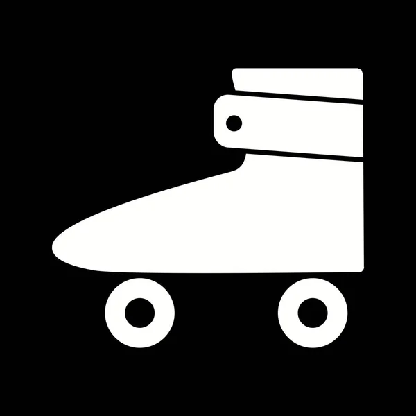 Illustratie roller skate icon — Stockfoto