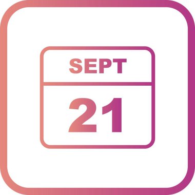 Tek Gün Takviminde 21 Eylül Tarihi